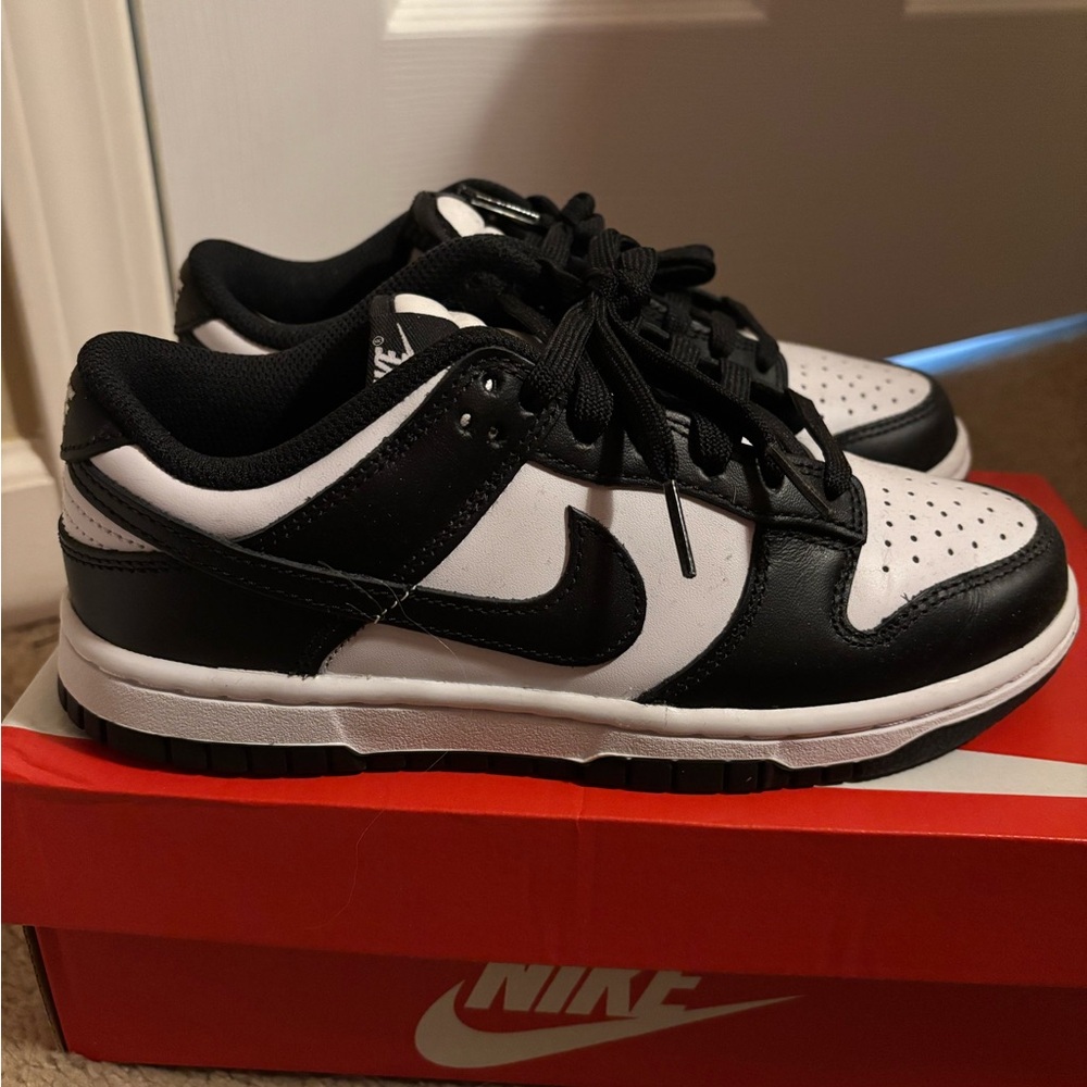 Nike Black and White Panda Low Dunks